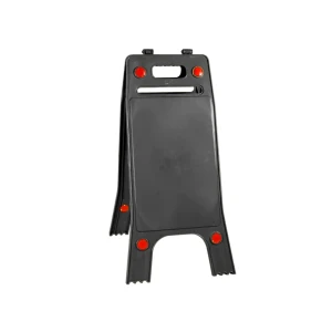 Panou de avertizare 20 x 65 cm negru mfk