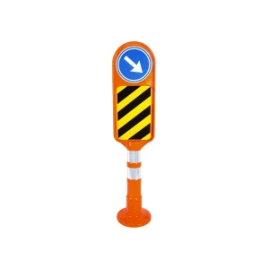 Indicator de ocolire la dreapta 85 x 20 x 20 cm portocaliu mfk