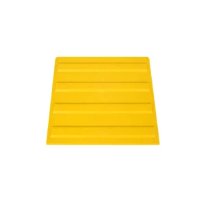 Suprafață tactilă de directionare 30 x 30 x 0.8 cm galben mfk