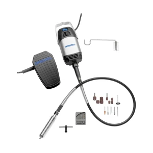 Mașină de şlefuit și gravurat fortiflex 9100-21 300 w 220 - 240 v 20000 rot/min dremel