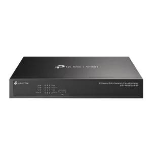 Видеорегистратор TP-LINK VIGI NVR1008H-8P, Чёрный