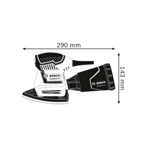 Șlefuitor cu vibrații gss-160 180 w 220 - 240 v 24000 vib/min bosch Thumbnail 5