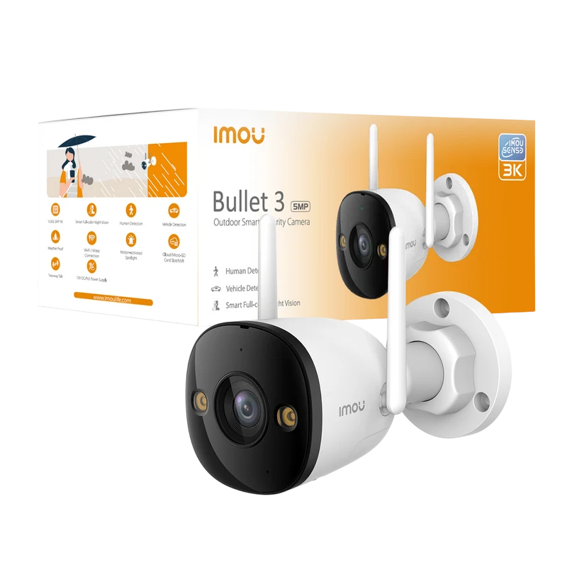 Camera de supraveghere imou bullet 3 5mp, alb 2