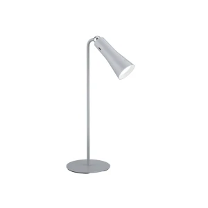 Настольная лампа maxi 2 вт 220 - 240 в led серый металл trio