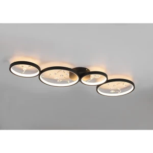 Plafonieră led groovy 37 w smd 3000 k 220 - 240 v ip20 trio Thumbnail 2