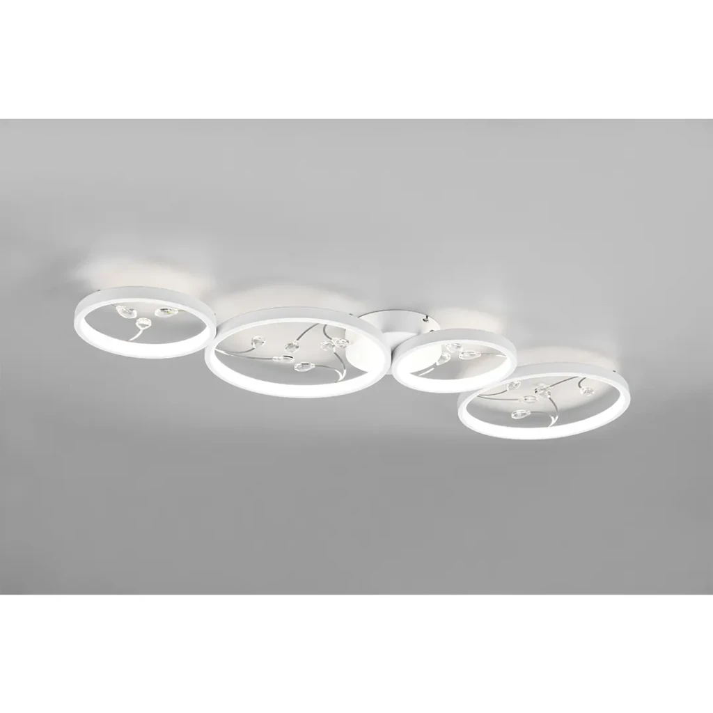 Plafonieră led groovy 37 w smd 4000 k 220 - 240 v ip20 trio 2