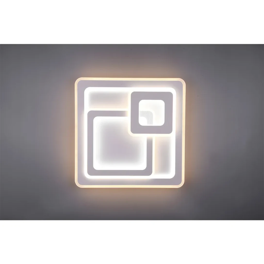 Plafonieră led mita square 76 w smd 2700 - 4000 - 6000k 220 - 240 v ip20 trio 2