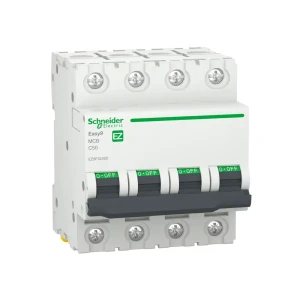 Întreruptor automat ez9 4p 50 a 400 v c schneider-electric