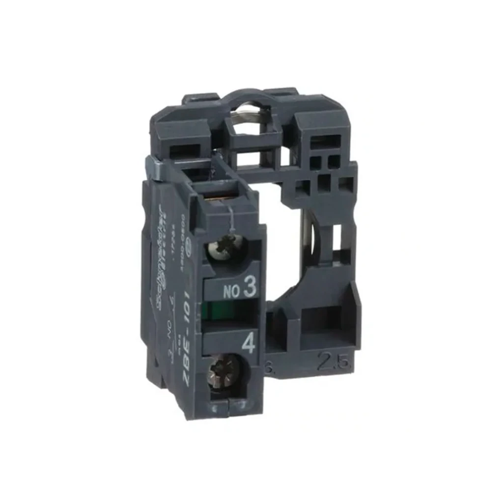 Bloc de contact unic cu clemă schneider-electric zb5az101 2