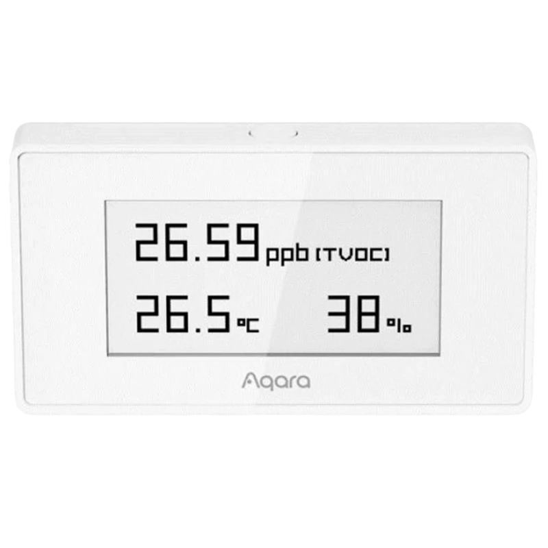 Smart senzor de temperatura și umiditate aqara tvoc air quality monitor, alb 5