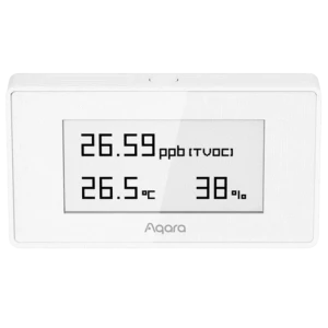 Smart senzor de temperatura și umiditate aqara tvoc air quality monitor, alb Thumbnail 5