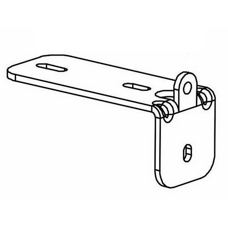 Телескопический карниз aqara rail mount (one-sided), белый 4