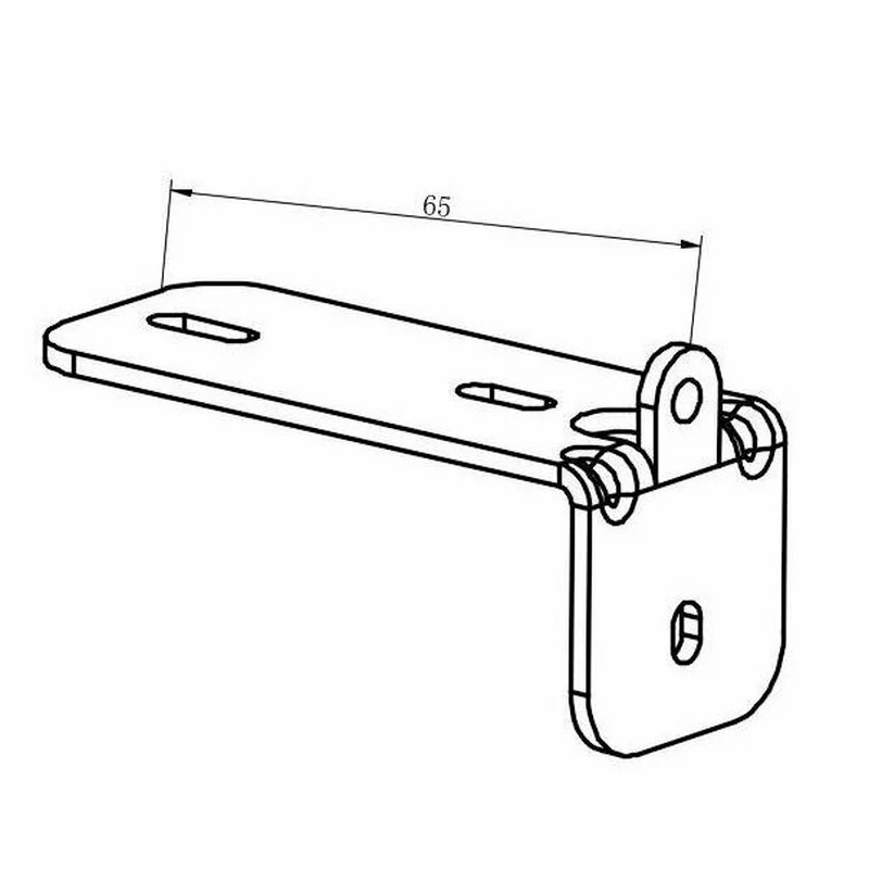Телескопический карниз aqara rail mount (one-sided), белый 5