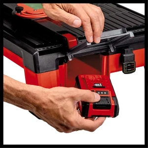 Mașină de tăiat placă cu acumulator ( fără acumulator) einhell te-tc 18/115 li pxc solo 800 w 18 v Thumbnail 3
