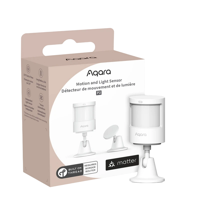 Датчик движения aqara motion and light sensor p2, белый 7