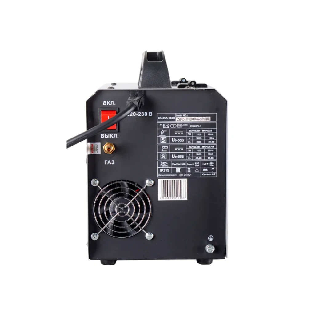 Aparat de sudat semiautomat resanta саипа-165c mig/mag 160 a 4.5 kw 220 - 240 v 3