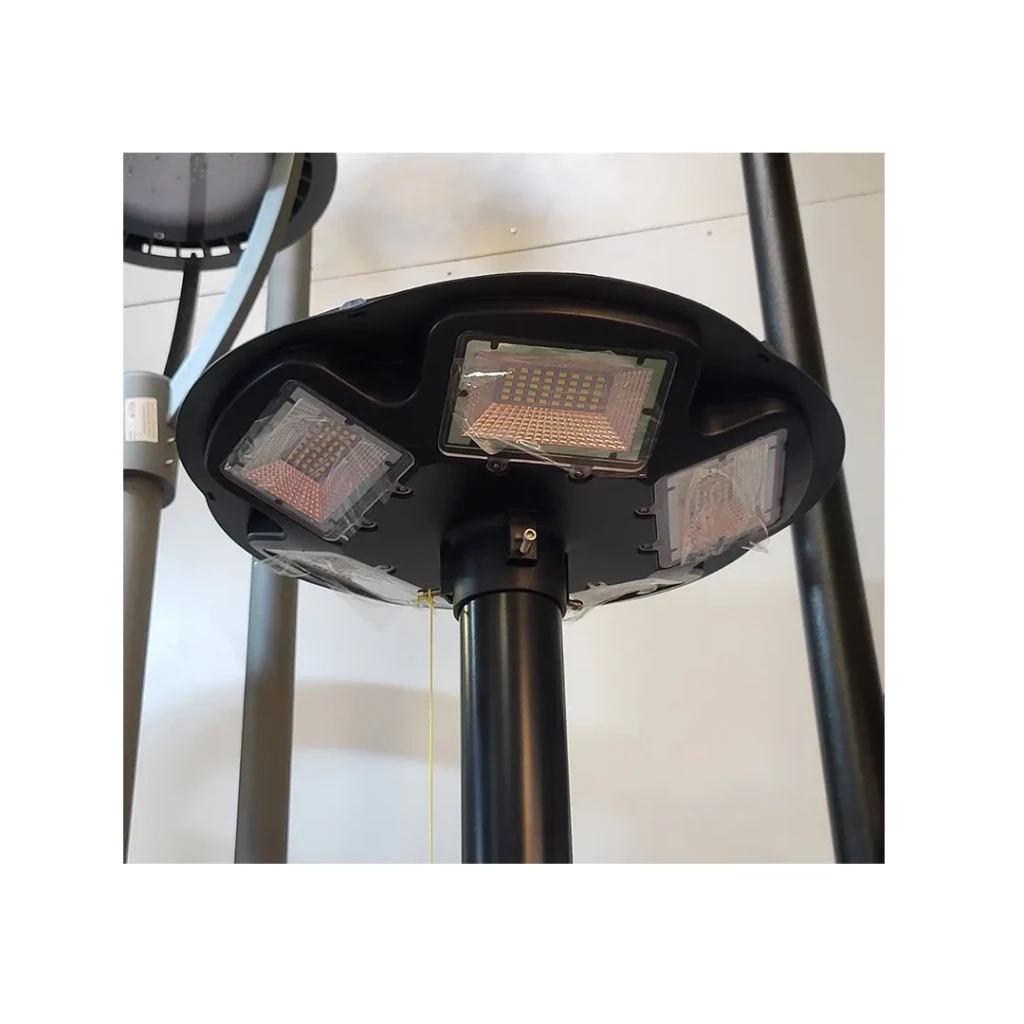 Corp de iluminat stradal led cu panou solar (fără pilon) solar combat-250 250 w led 6400 k ip65 horoz 3