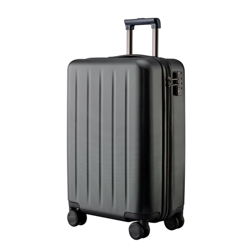 Чемодан ninetygo danube luggage 24", 62л, чёрный 2