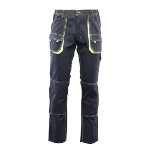 Pantaloni spark 50 albastru închis/galben brixton