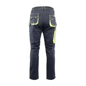 Pantaloni spark 52 albastru închis/galben brixton Thumbnail 3