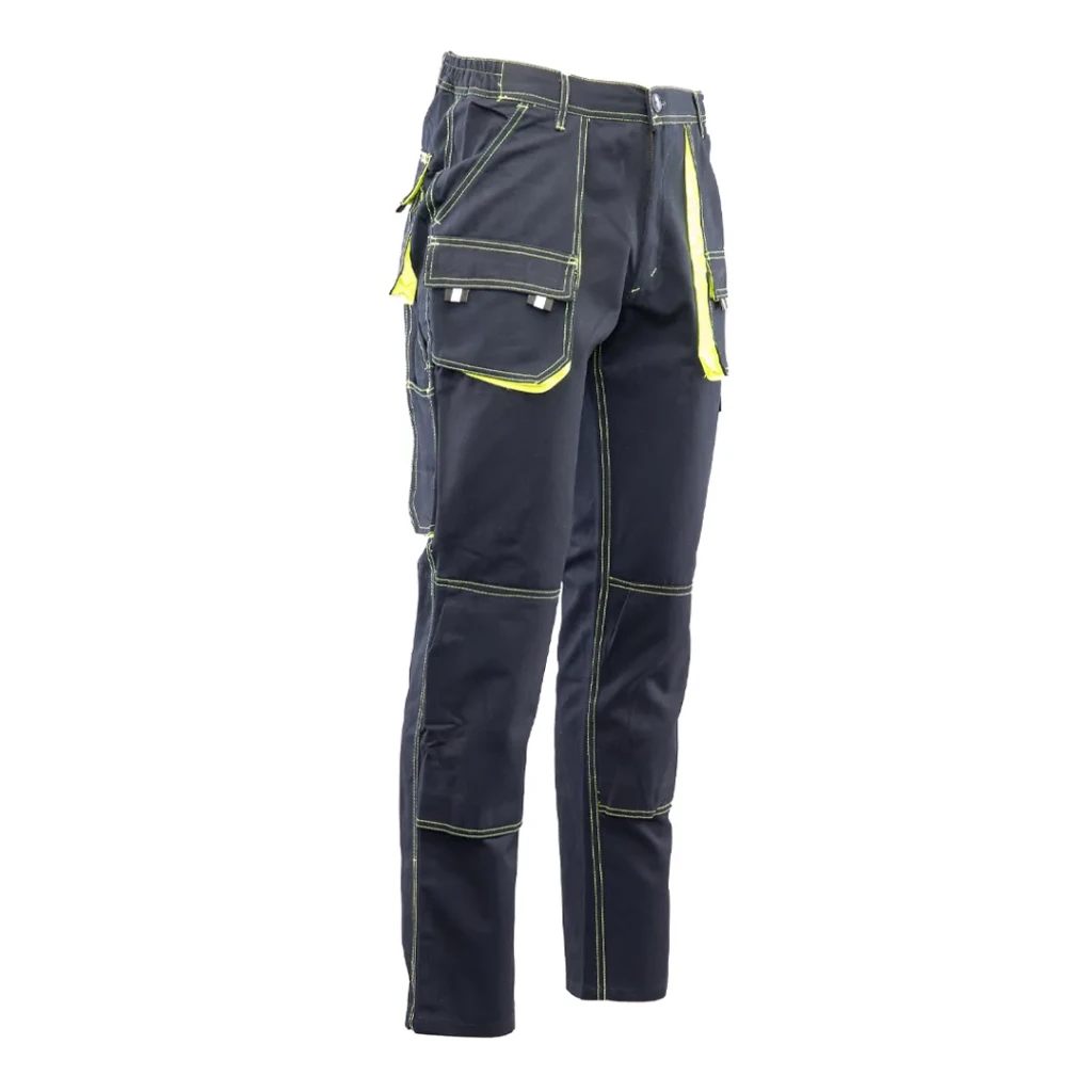 Pantaloni spark 54 albastru închis/galben brixton 2