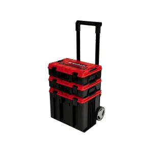 Тележка для инструментов 120 кг e-case tower пластик einhell