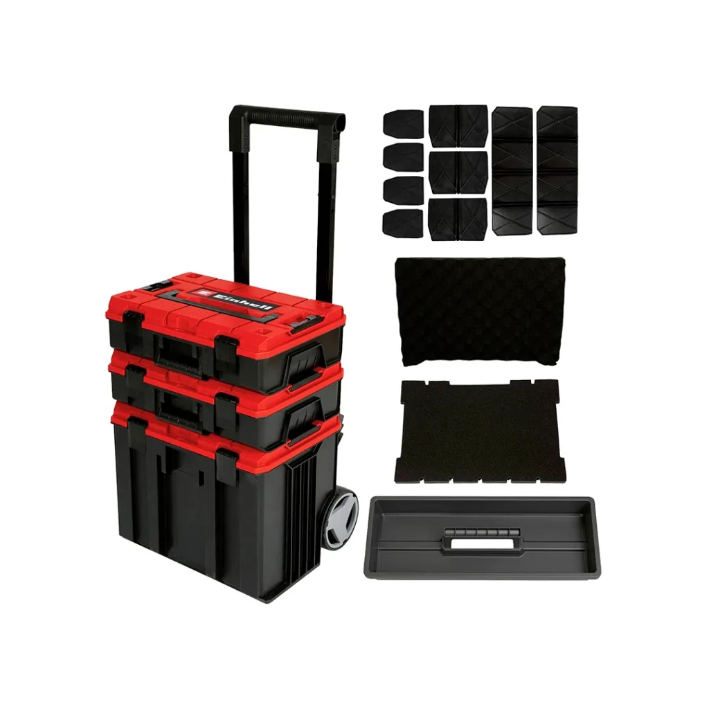 Troler pentru scule 120 kg e-case tower plastic einhell 2