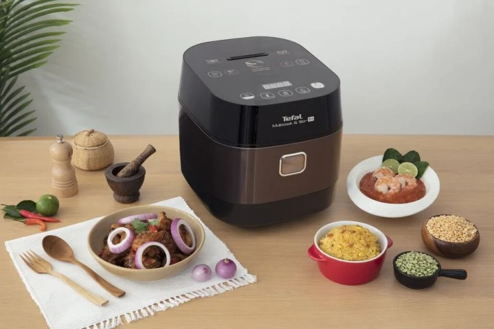 Aparat de gătit multifuncțional tefal rk905a34, negru / bronz 13