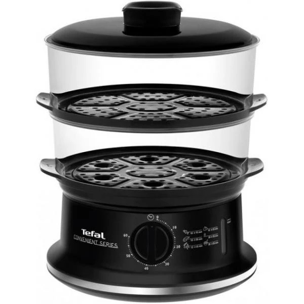 Aparat de gătit cu aburi tefal convenient, negru 7