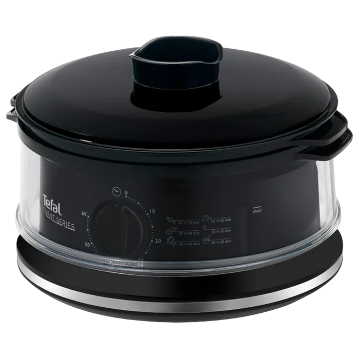 Aparat de gătit cu aburi tefal convenient, negru 10