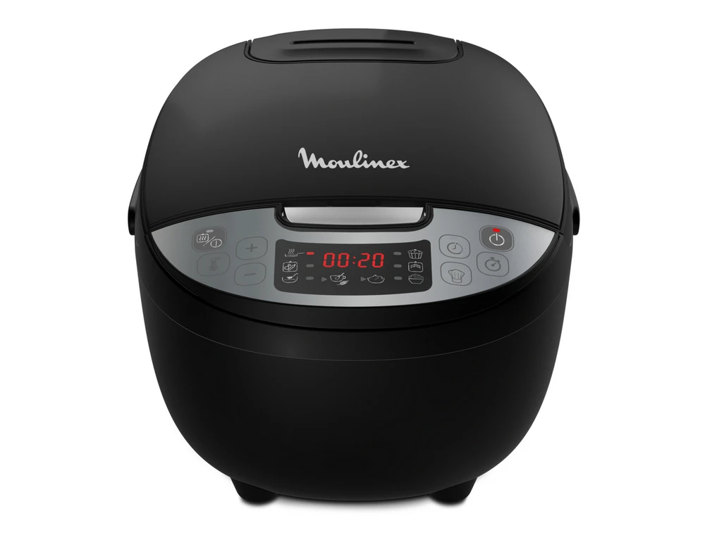 Мультиварка moulinex mk611832, чёрный 7