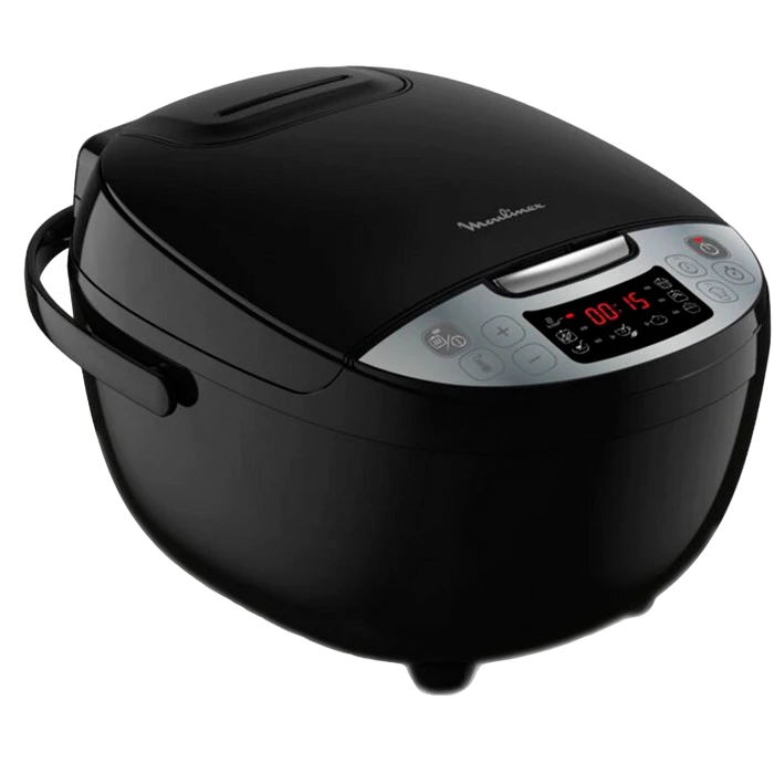 Мультиварка moulinex mk611832, чёрный 4