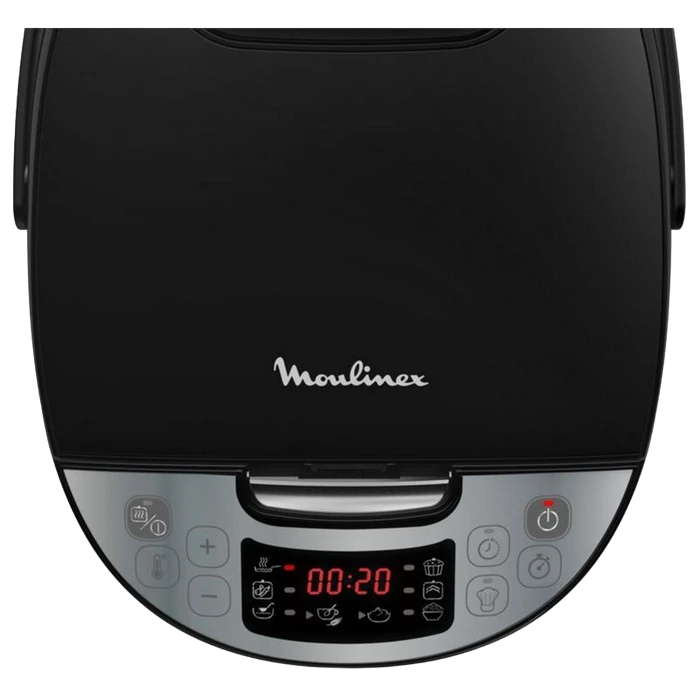 Мультиварка moulinex mk611832, чёрный 2