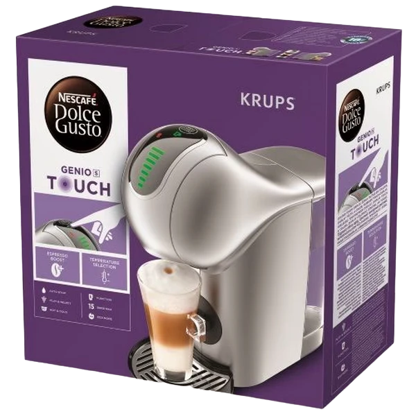 Капсульная кофеварка krups kp440e10, 1500вт, серебристый 21