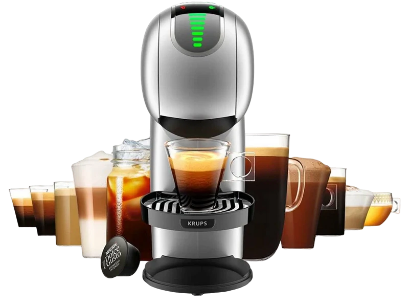 Капсульная кофеварка krups kp440e10, 1500вт, серебристый 14