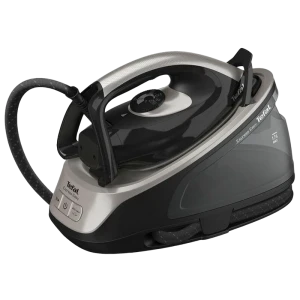 Fier de călcat cu generator de abur tefal sv6140e0, 2200w, negru | gri