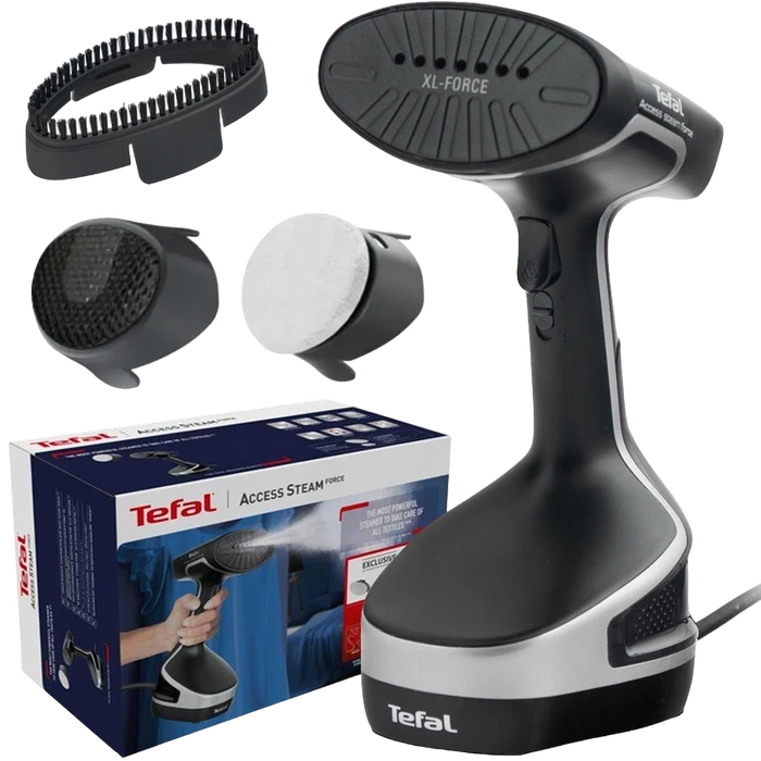 Вертикальный отпариватель tefal dt8270e1, черный 14