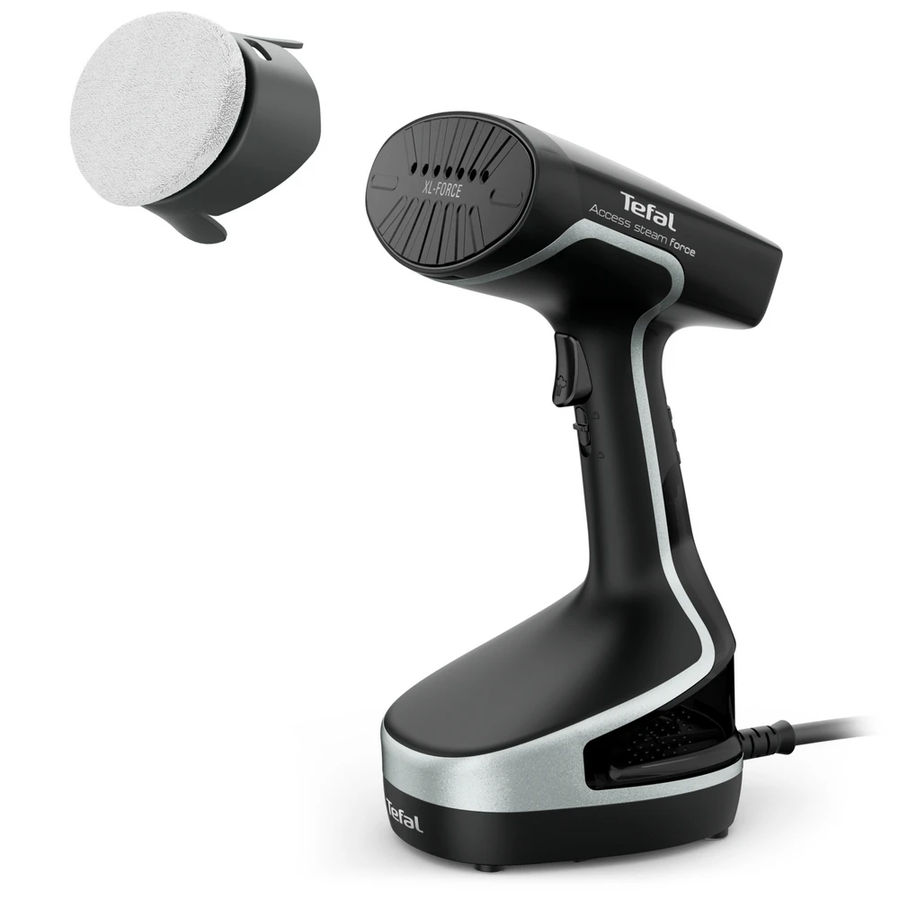 Вертикальный отпариватель tefal dt8270e1, черный 2