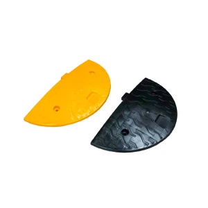 Capac pentru delineator 50 x 25 x 4.5 cm negru/galben mfk