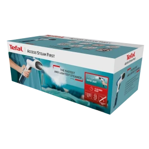 Вертикальный отпариватель tefal dt6130e0, бело-синий Thumbnail 2