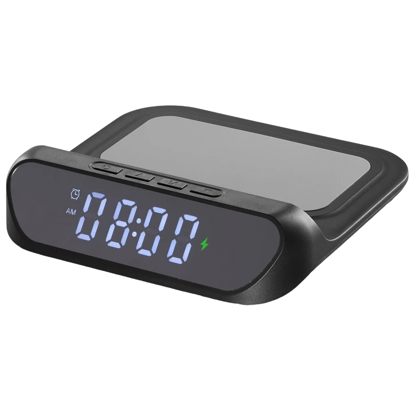 Ceas cu alarmă cellularline smart clock, negru 6