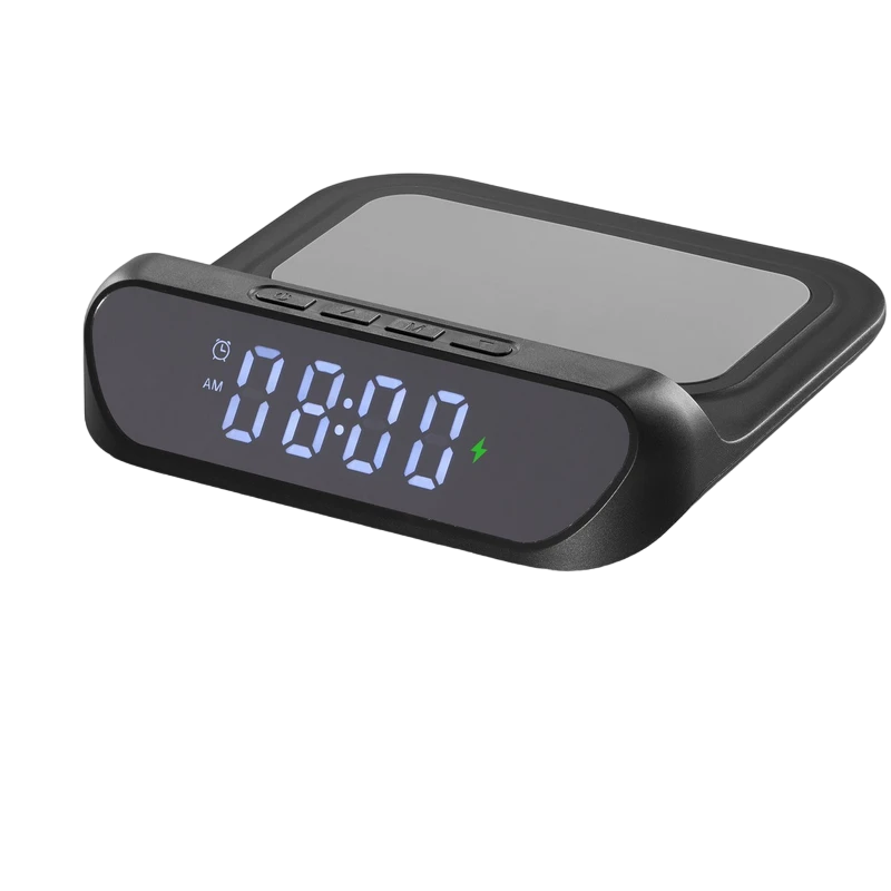 Ceas cu alarmă cellularline smart clock, negru 3