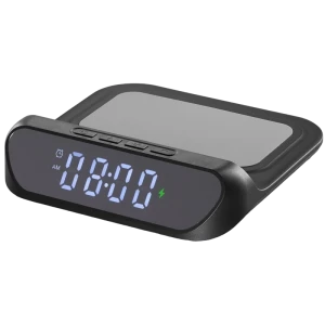 Ceas cu alarmă cellularline smart clock, negru Thumbnail 6