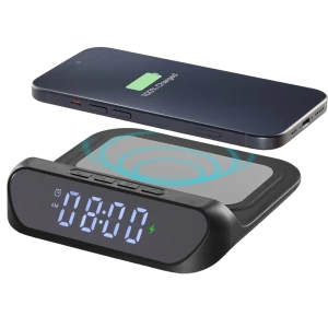 Ceas cu alarmă cellularline smart clock, negru Thumbnail 8