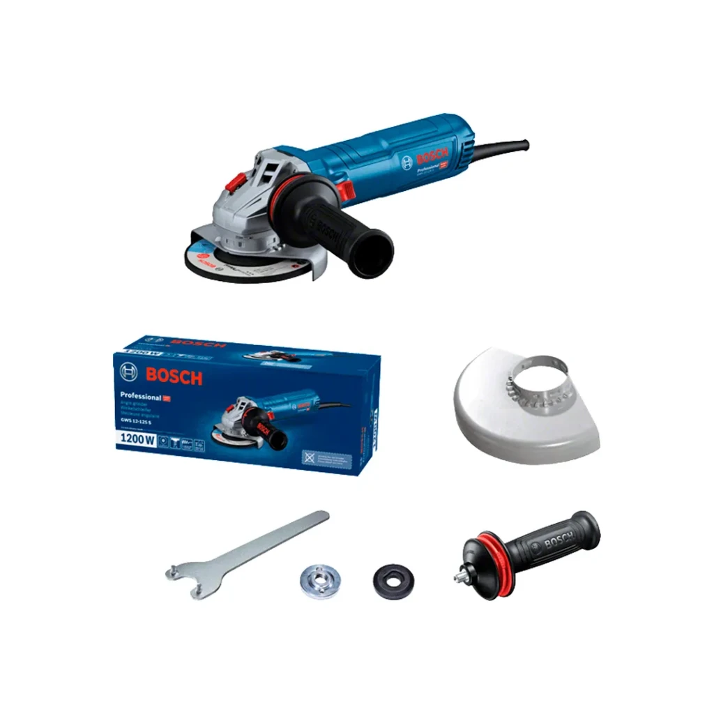 Polizor unghiular gws 12-125 s 125 mm 1200 w 220 - 240 v 11000 rot/min bosch 2