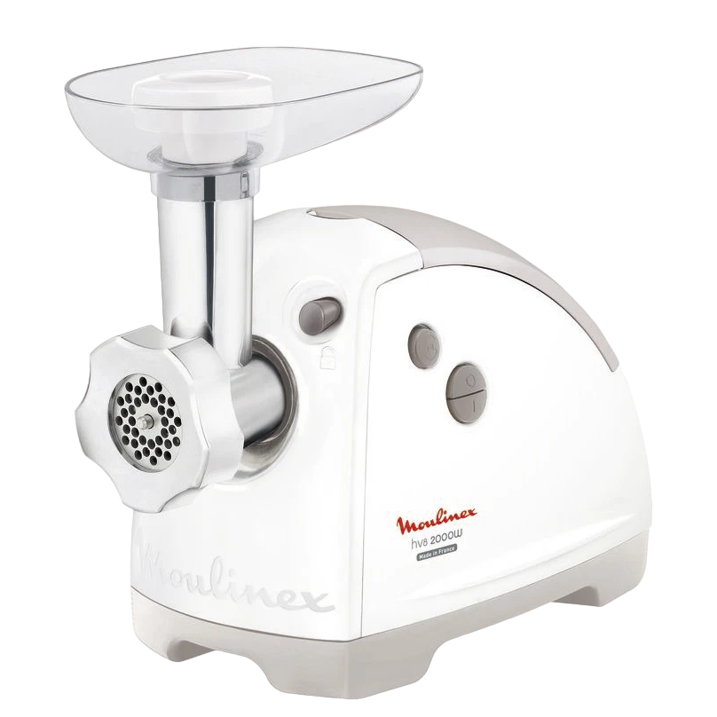 Мясорубка moulinex hv8 me626132, белый 5