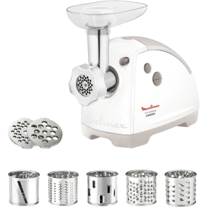 Мясорубка moulinex hv8 me626132, белый Thumbnail 6