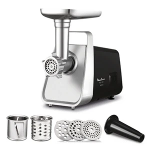 Mașină de tocat carne moulinex me307832, oțel inoxidabil negru Thumbnail 11