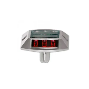 Indicator reflectant cu 6 puncte de delimitare a drumului 15 x 12 x 3 cm roșu mfk