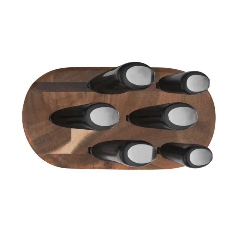 Set de cuțite tefal k267s656, negru / inox 8